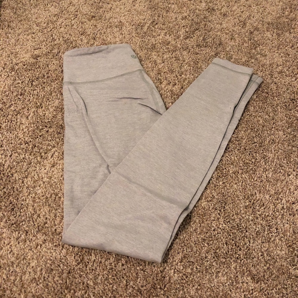 Grey lululemon leggings